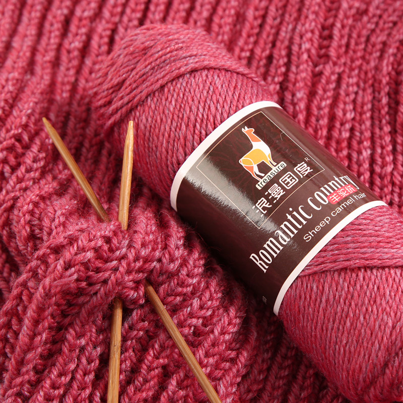 5PCS total 500g Hand knitting  - Wool Glove Lined avaliação e preço