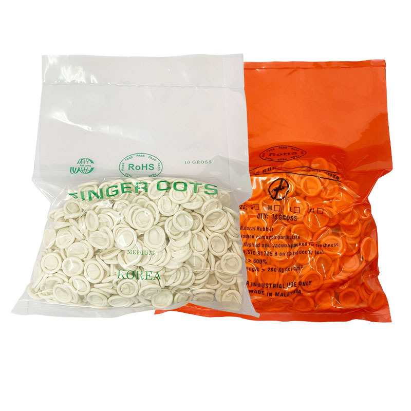 300PCS Disposable Latex Finger - Latex Disposable Glove avaliação e preço