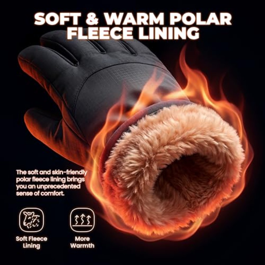 Winter Waterproof Ski Snow War - Ski Glove Waterproof avaliação e preço