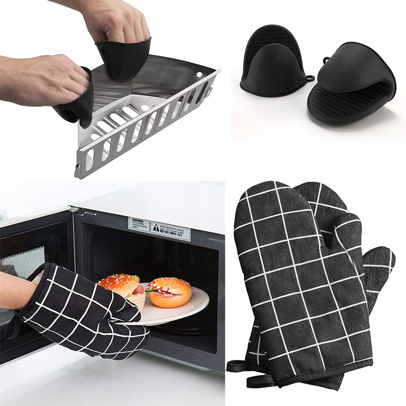 Silicone Heat Resistant Pinch  - Oven Mitt Silicone avaliação e preço