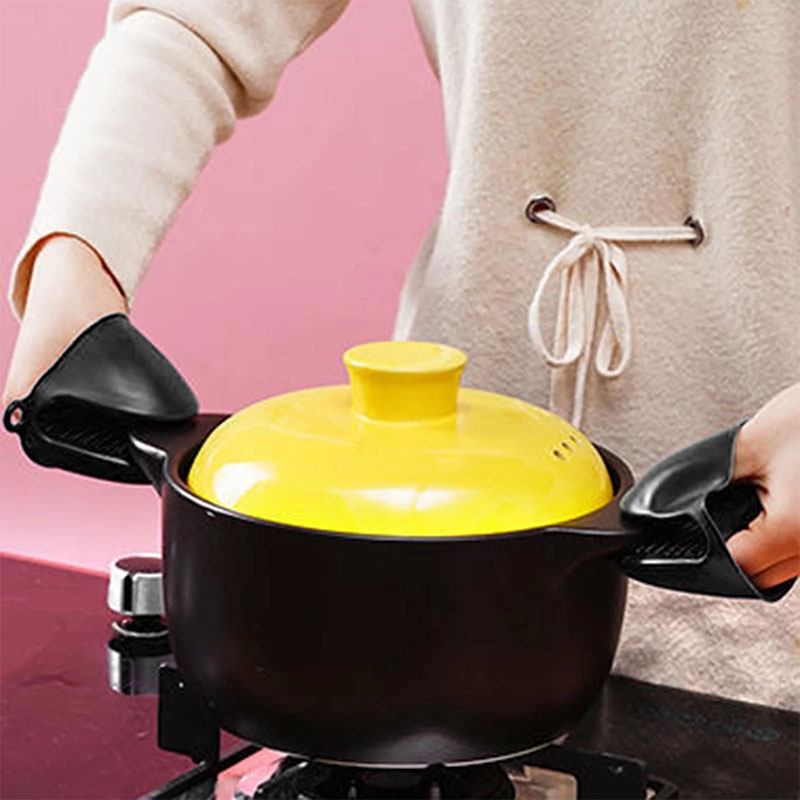 Silicone Heat Resistant Pinch  - Oven Mitt Silicone avaliação e preço