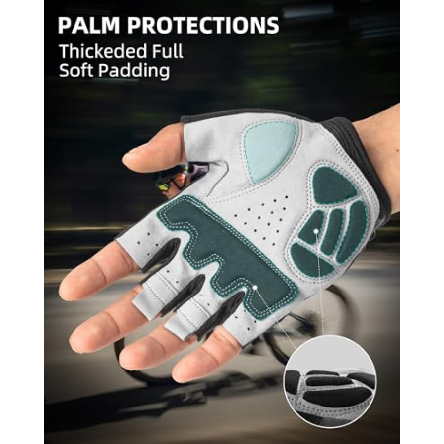 Cycling Gloves for Men Women - - Cycling Glove Padded avaliação e preço
