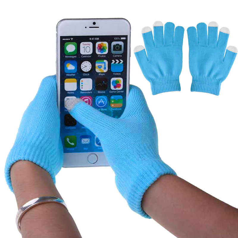 1 Pair Unisex Winter Warm Capa - Touchscreen Glove Capacitive avaliação e preço
