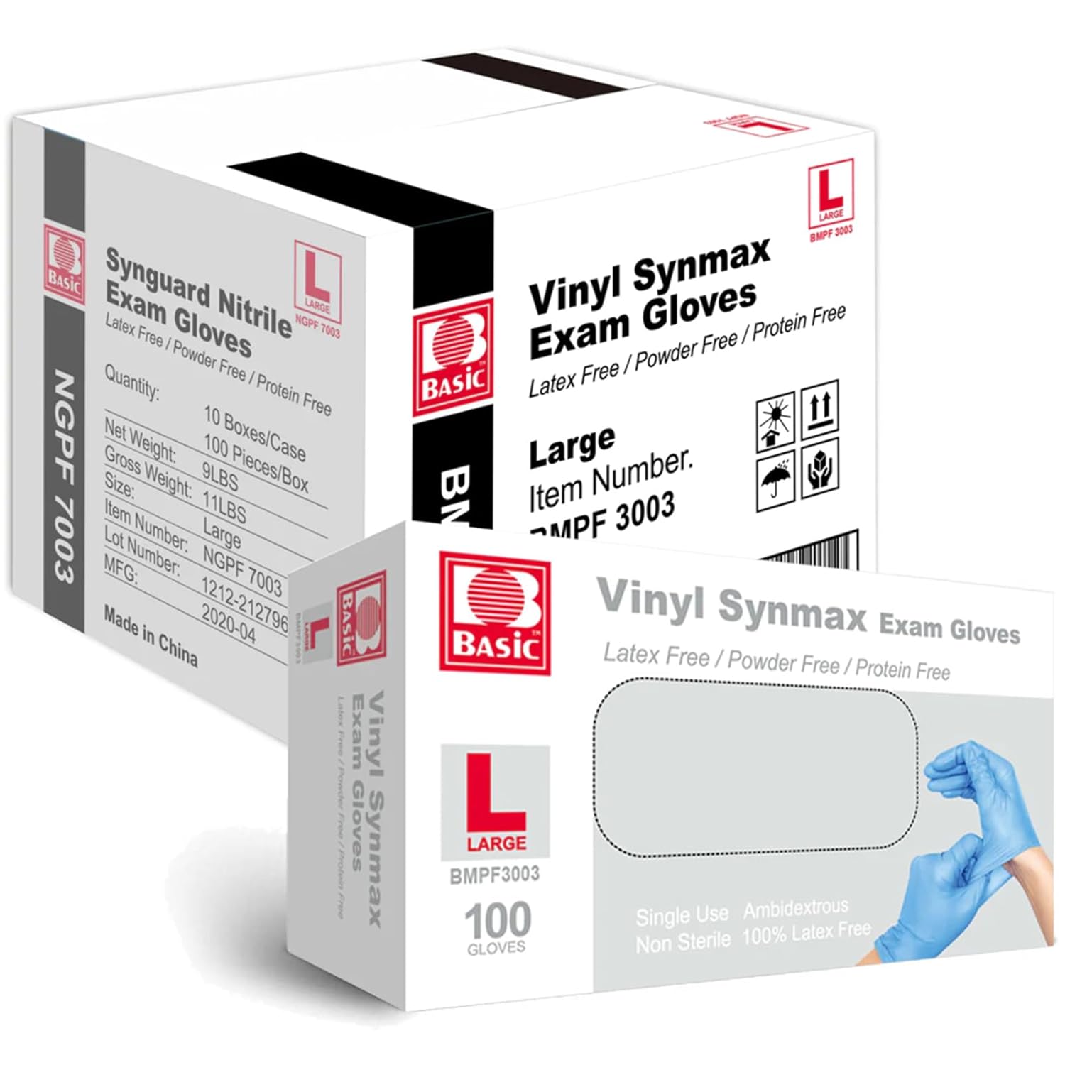 Vinyl Exam Gloves Latex-Free P - Exam Glove Nitrile avaliação e preço