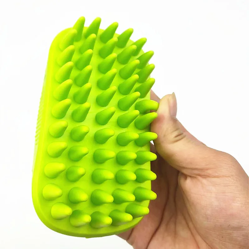Pet Bath Brush Rubber Comb Hai - Rubber Glove Cleaning avaliação e preço