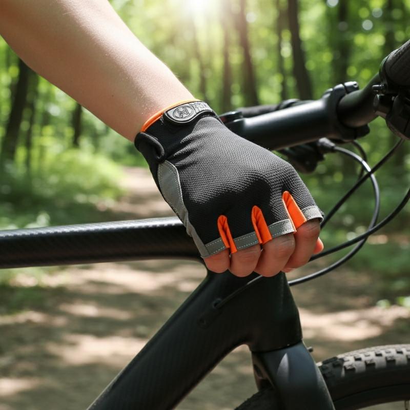 Half Finger Cycling Gloves Men - Cycling Glove Padded avaliação e preço