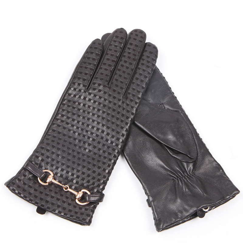 Real Leather Gloves Female The - Wool Glove Lined avaliação e preço