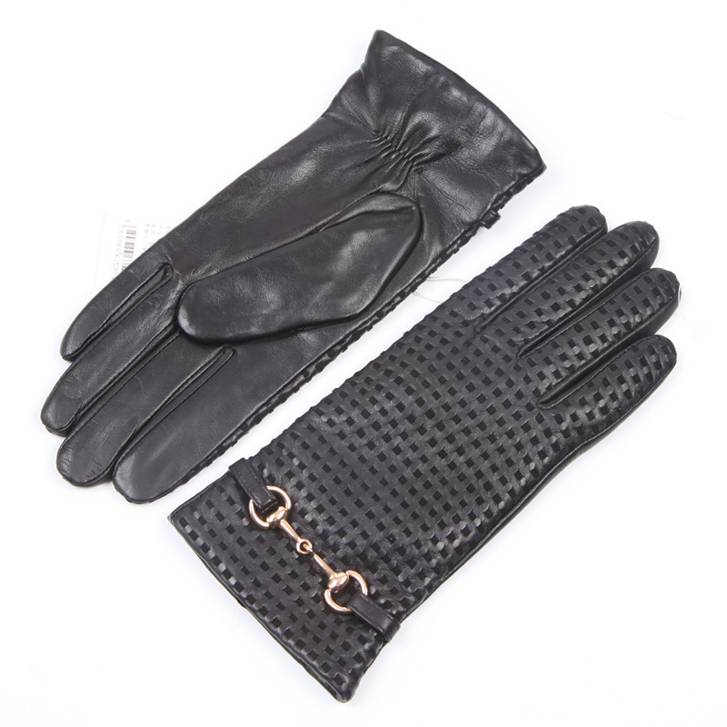 Real Leather Gloves Female The - Wool Glove Lined avaliação e preço