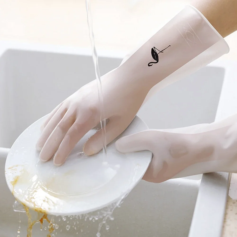 Waterproof Rubber Latex Dish W - Dish Glove Rubber avaliação e preço