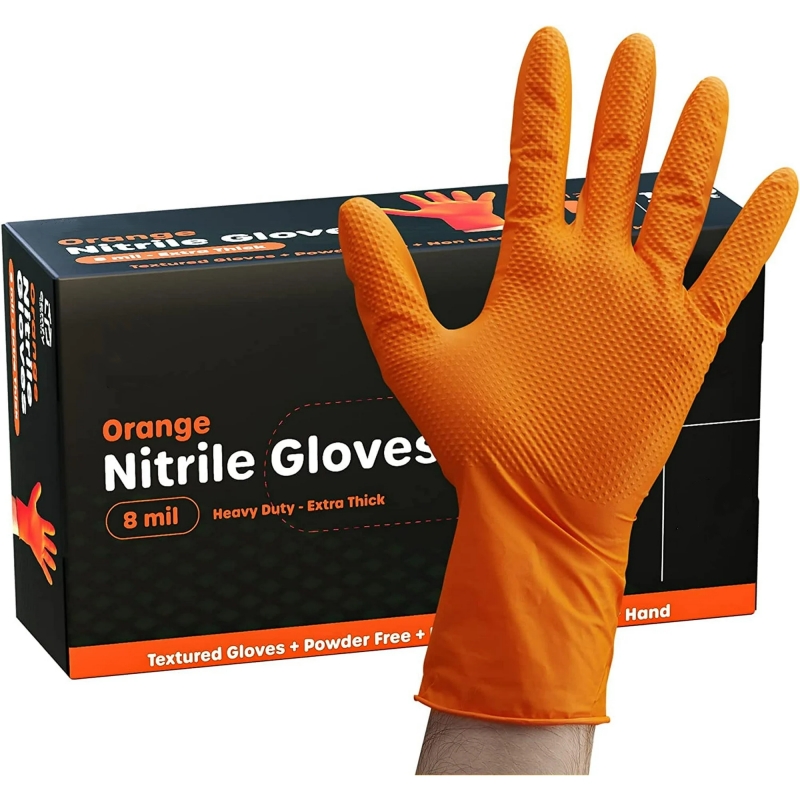 8mil Nitrile Gloves Thick 30/5 - Nitrile Mechanic Glove avaliação e preço