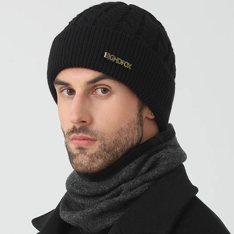 Beanie Hats for Men 50% Merino - Wool Glove Lined avaliação e preço