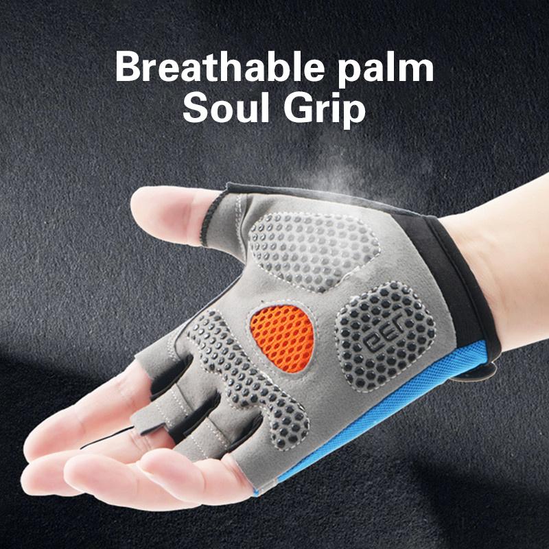 Half Finger Cycling Gloves Men - Cycling Glove Padded avaliação e preço