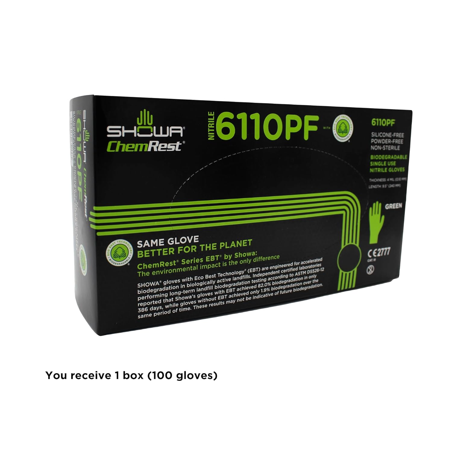 Eco-Friendly Nitrile Disposabl - Latex Disposable Glove avaliação e preço