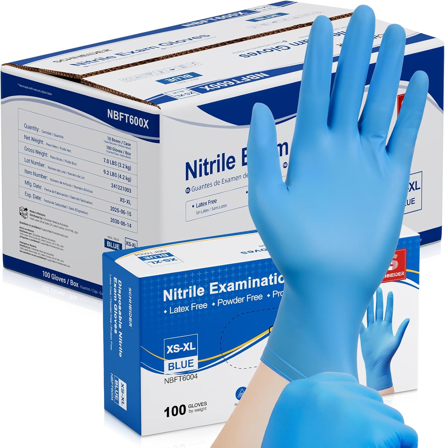 Nitrile Exam Gloves, Medical G - Exam Glove Nitrile avaliação e preço
