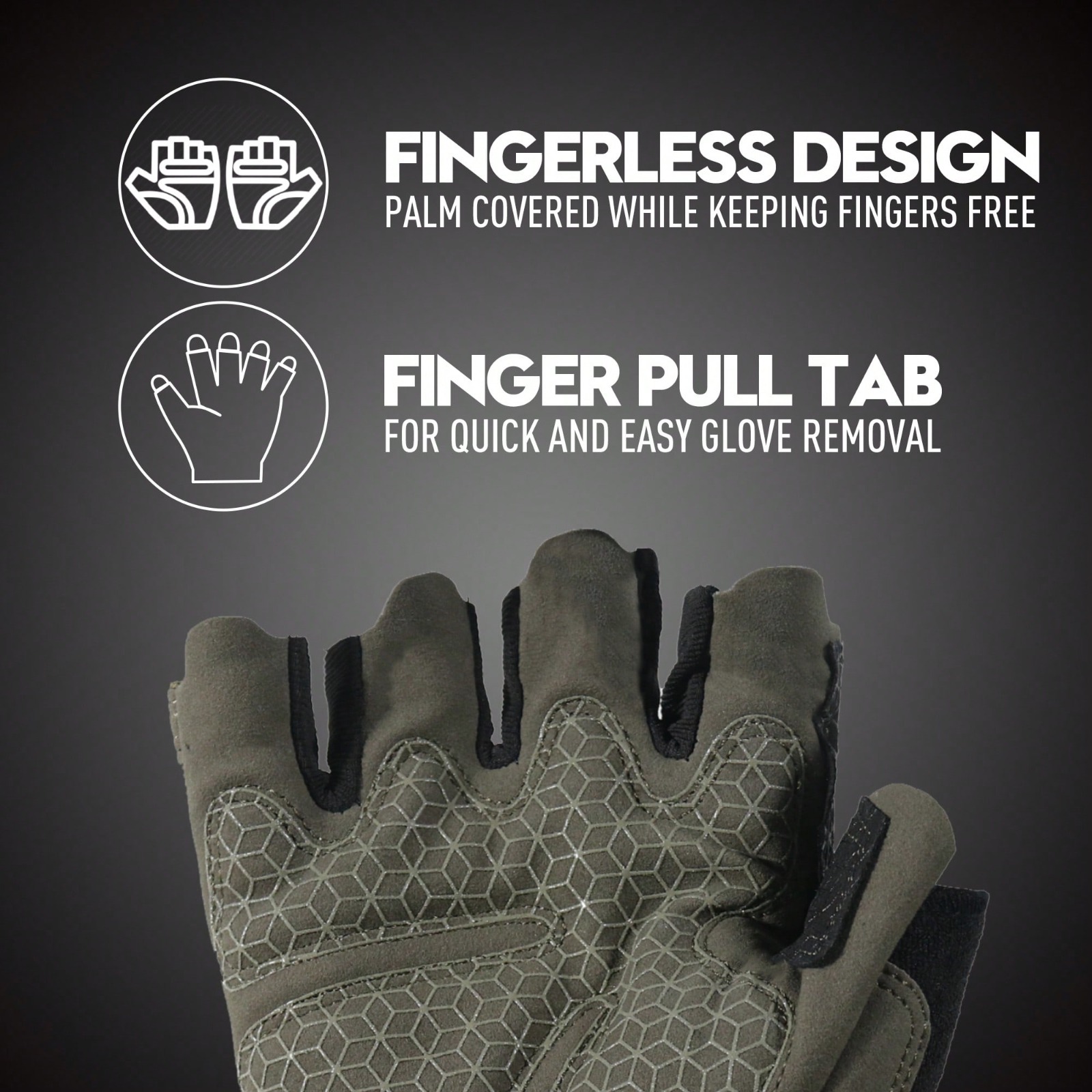 Tactical Fingerless Impact Glo - Work Glove Impact avaliação e preço