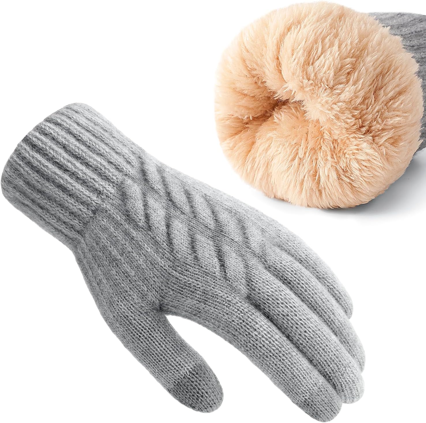 Winter Gloves – Thick Wool Fle - Winter Glove Insulated avaliação e preço