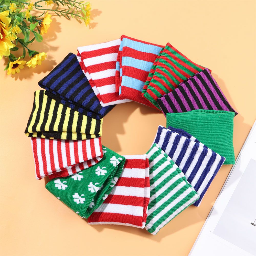 Striped Knitted Handschoenen L - Fingerless Glove Knit avaliação e preço