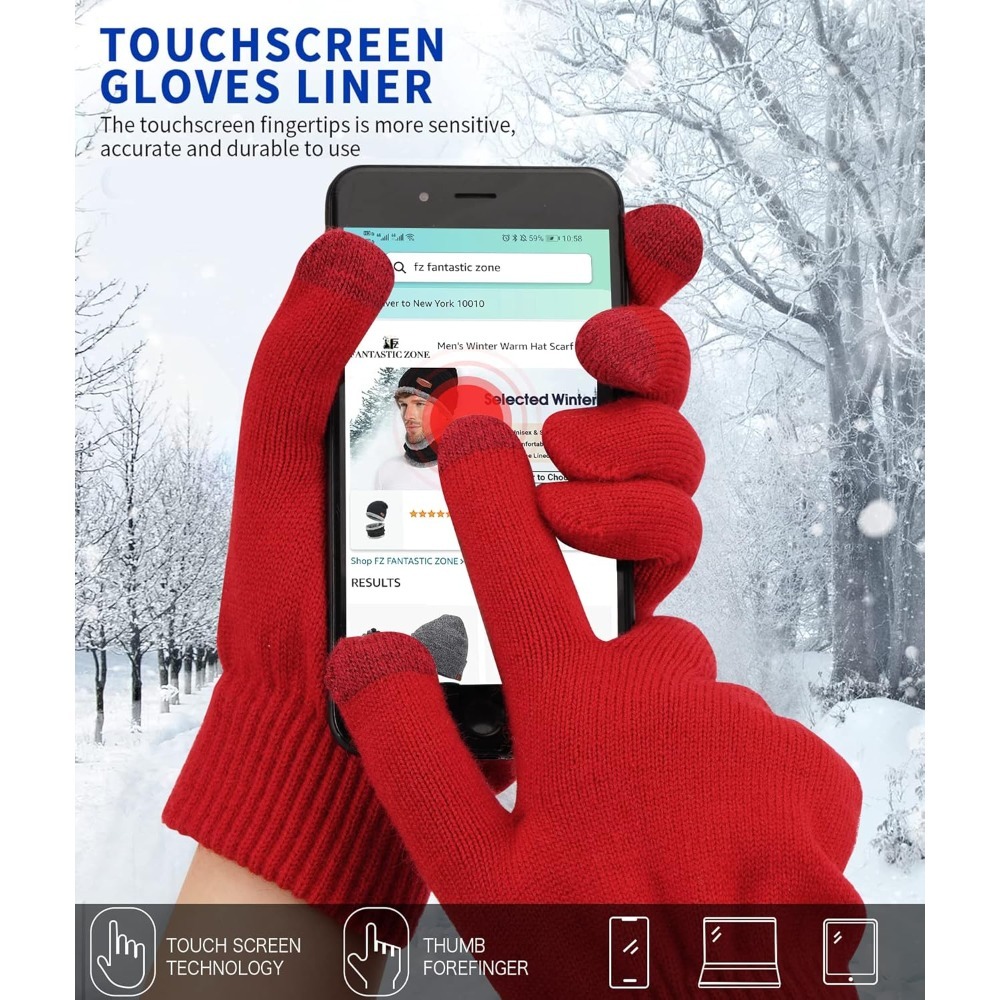 Women's Winter Touchscreen Woo - Wool Glove Lined avaliação e preço