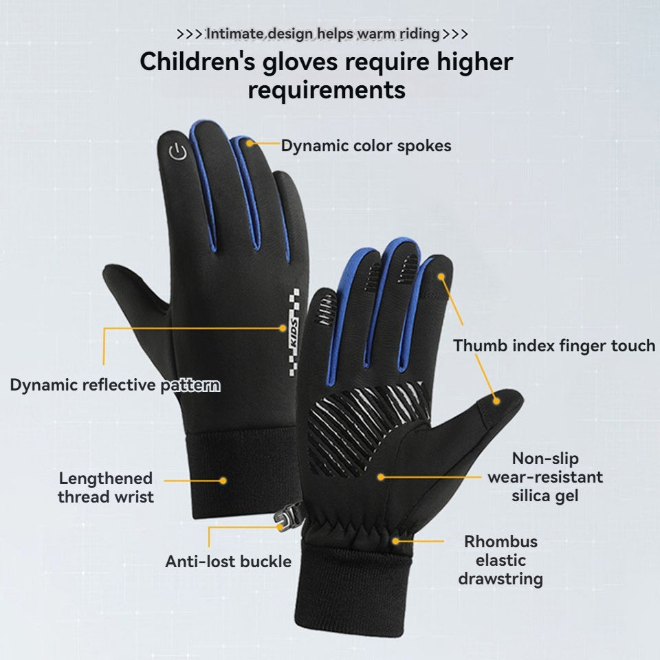 Winter Children's Gloves Padde - Ski Glove Waterproof avaliação e preço