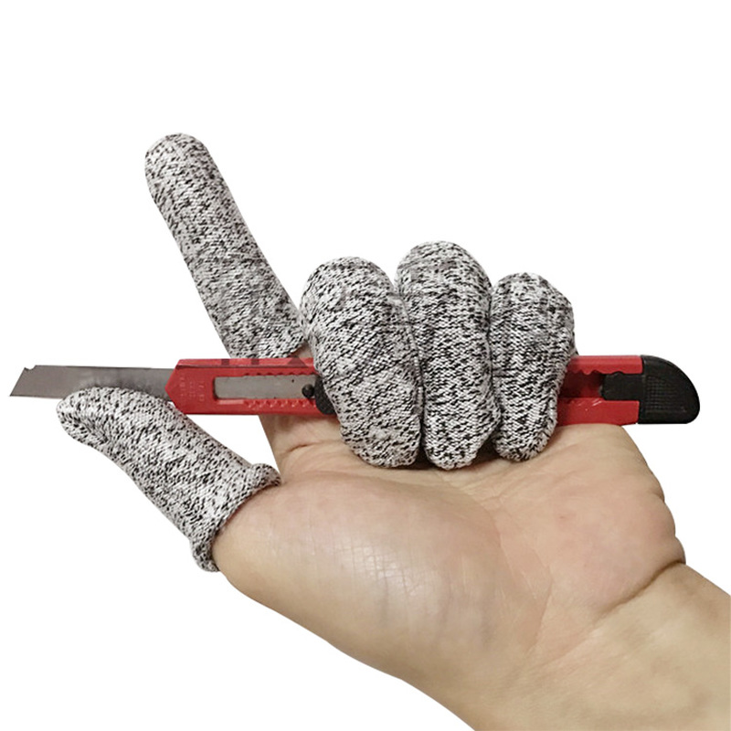 5pcs!  Anti-cut Finger Cots Le - Cut Resistant Glove avaliação e preço