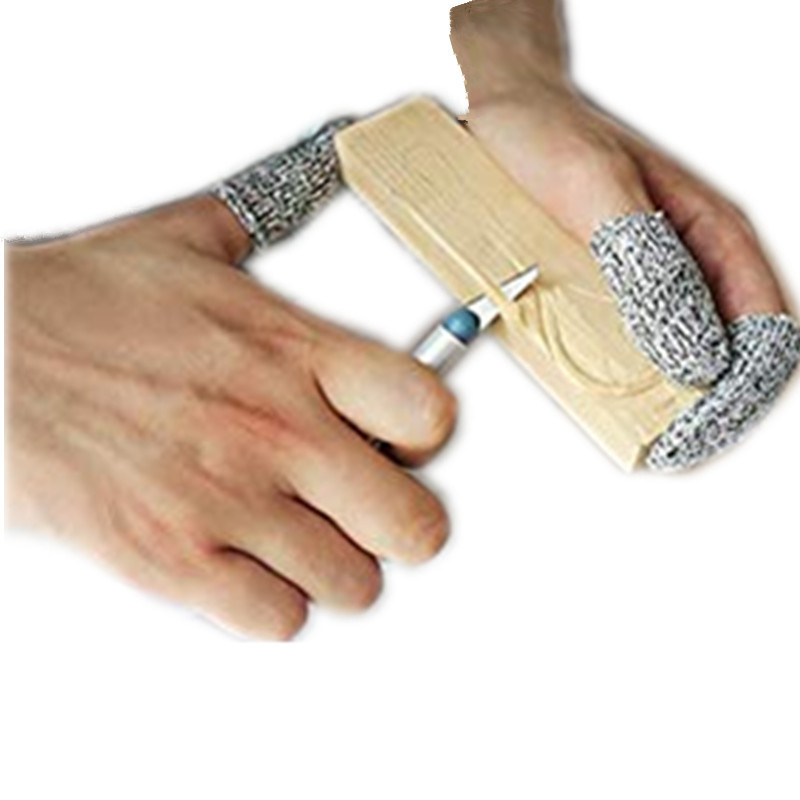 5pcs!  Anti-cut Finger Cots Le - Cut Resistant Glove avaliação e preço