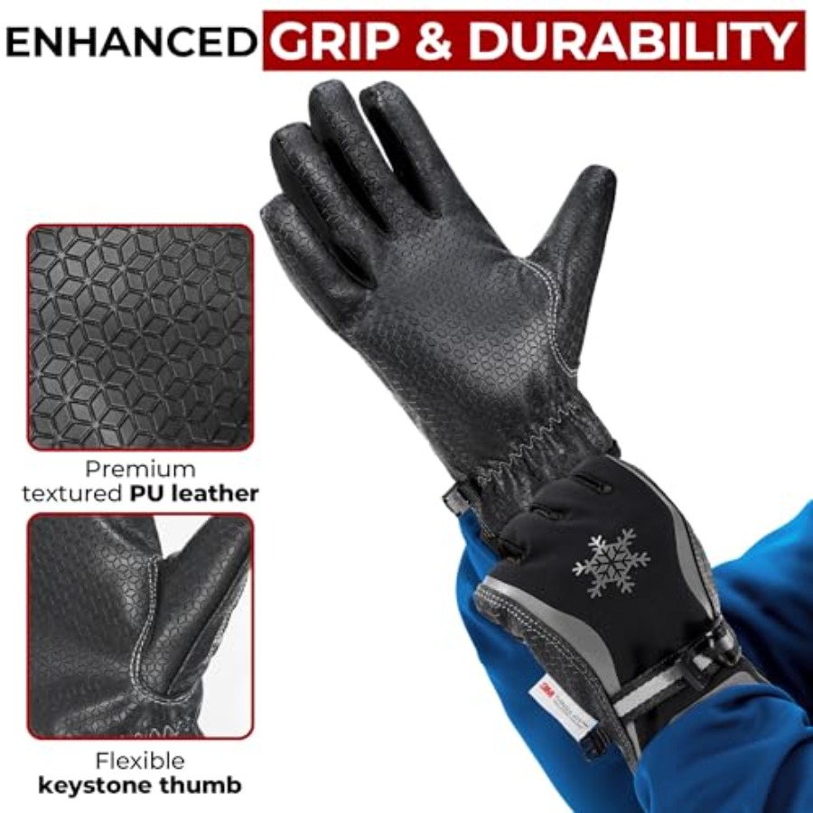 Winter Work Gloves for Men Wom - Winter Glove Insulated avaliação e preço