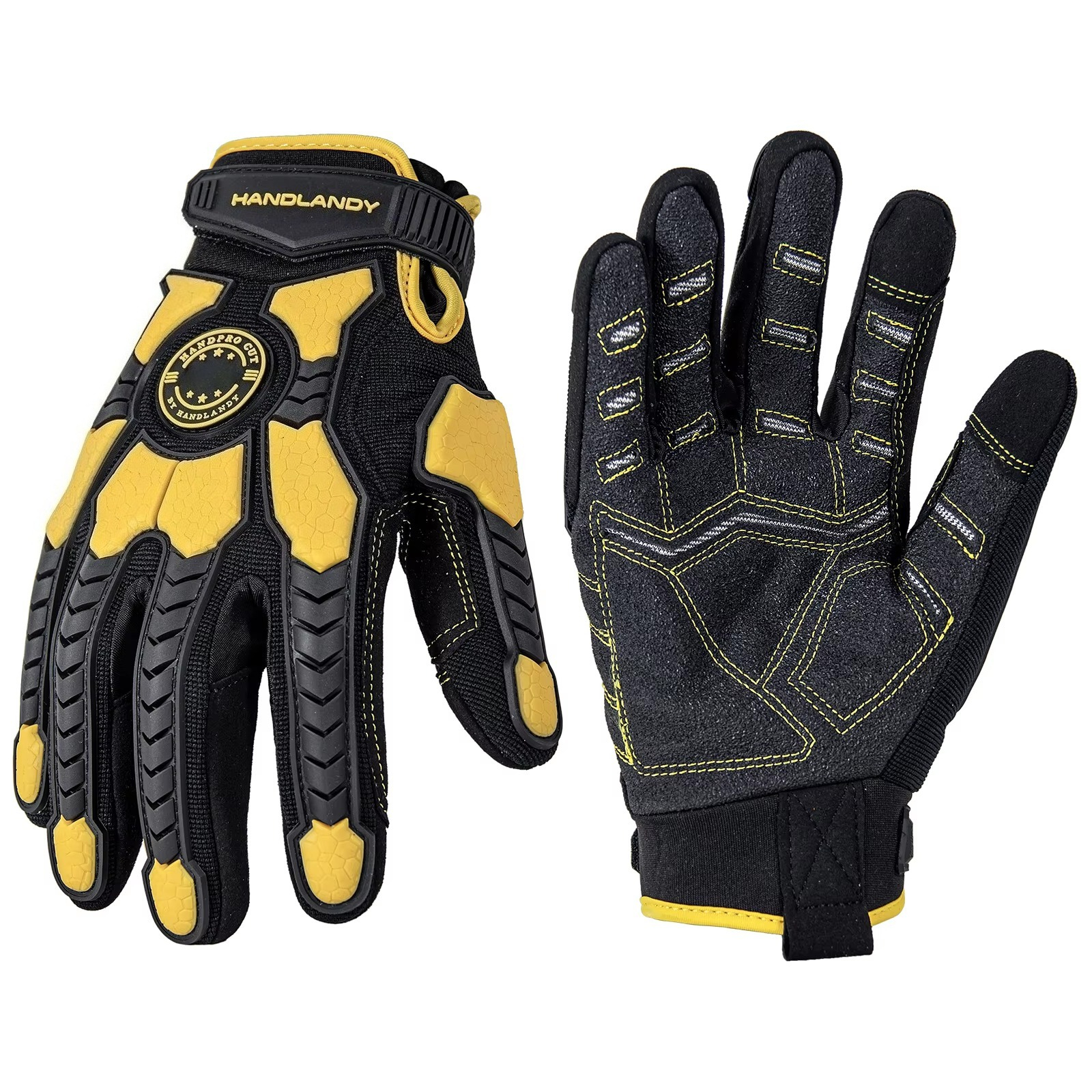 PVC Reinforced Impact Protecti - Work Glove Impact avaliação e preço