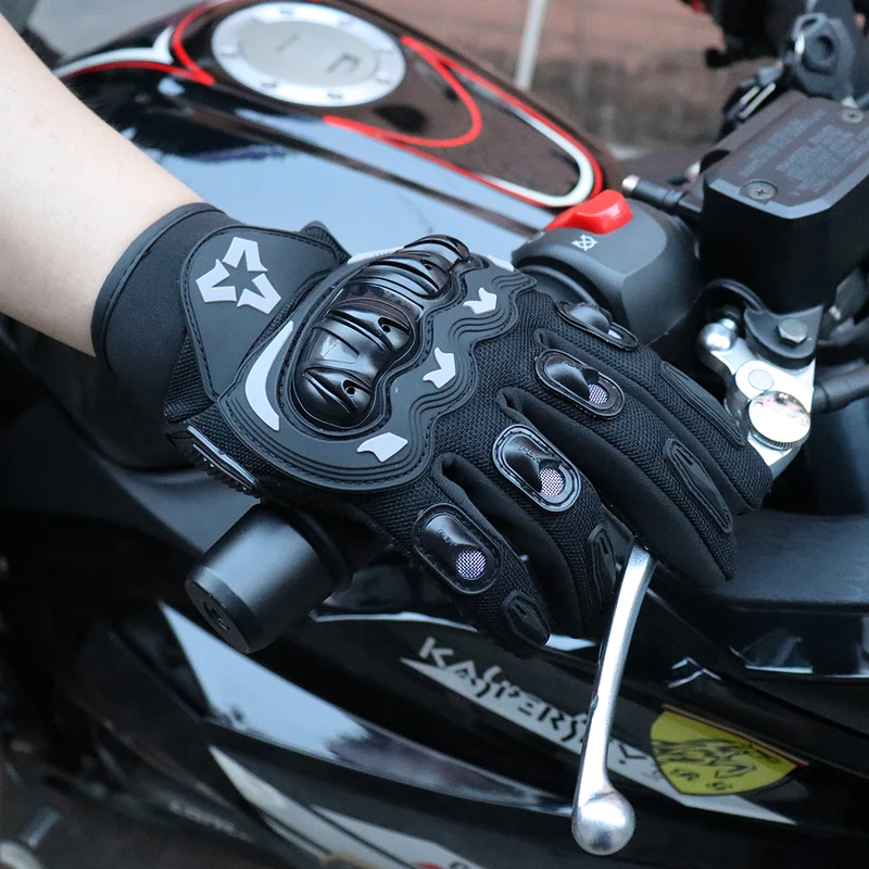 Touch Full-Finger Motorcycle R - Motorcycle Glove Knuckle avaliação e preço