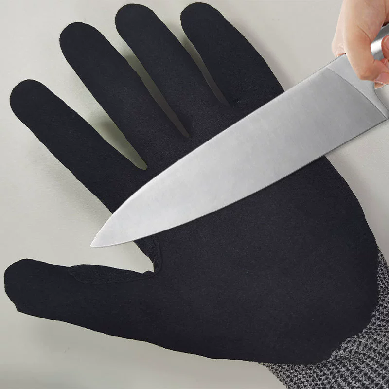 HPPE anti-cutting gloves, TPR  - Cut Resistant Glove avaliação e preço