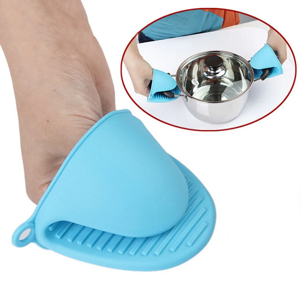 2PCS Kitchen Oven Mitts Silico - Oven Mitt Silicone avaliação e preço