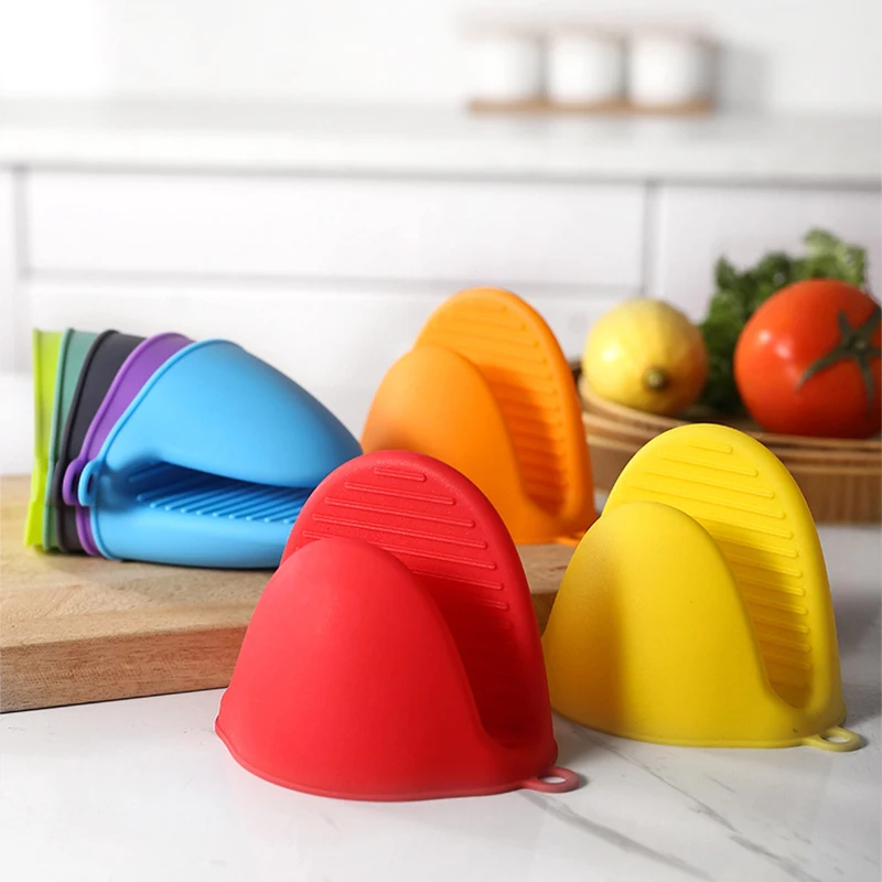 2PCS Kitchen Oven Mitts Silico - Oven Mitt Silicone avaliação e preço