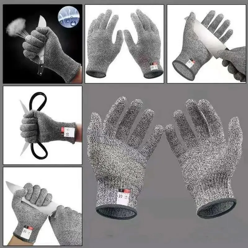 Level 5 HPPE Anti-Cut Gloves K - Cut Resistant Glove avaliação e preço
