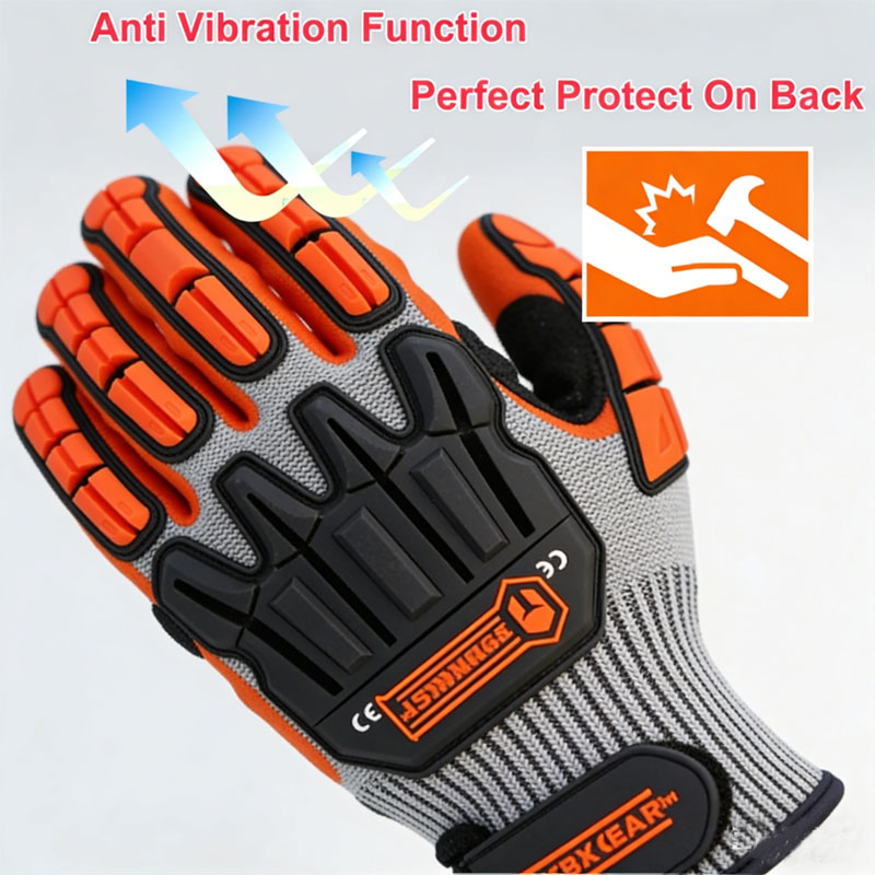 NMSafety Anti-Vibration Cut-Re - Nitrile Mechanic Glove avaliação e preço