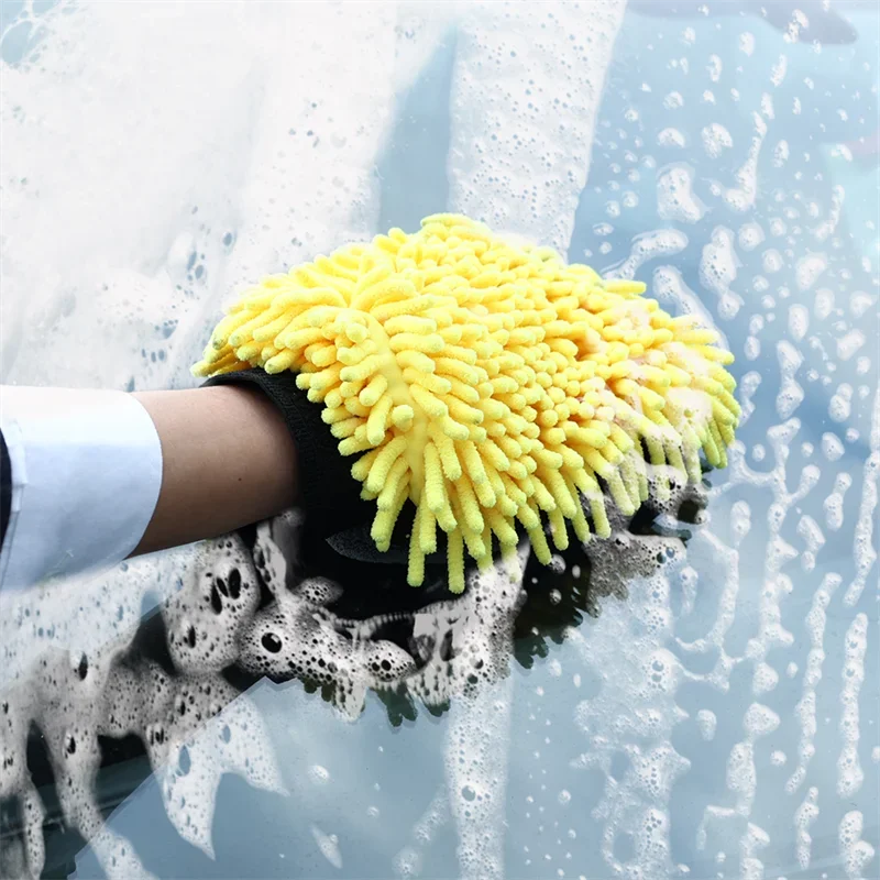 1/5pcs Car Washing Gloves Wate - Gardening Glove Waterproof avaliação e preço