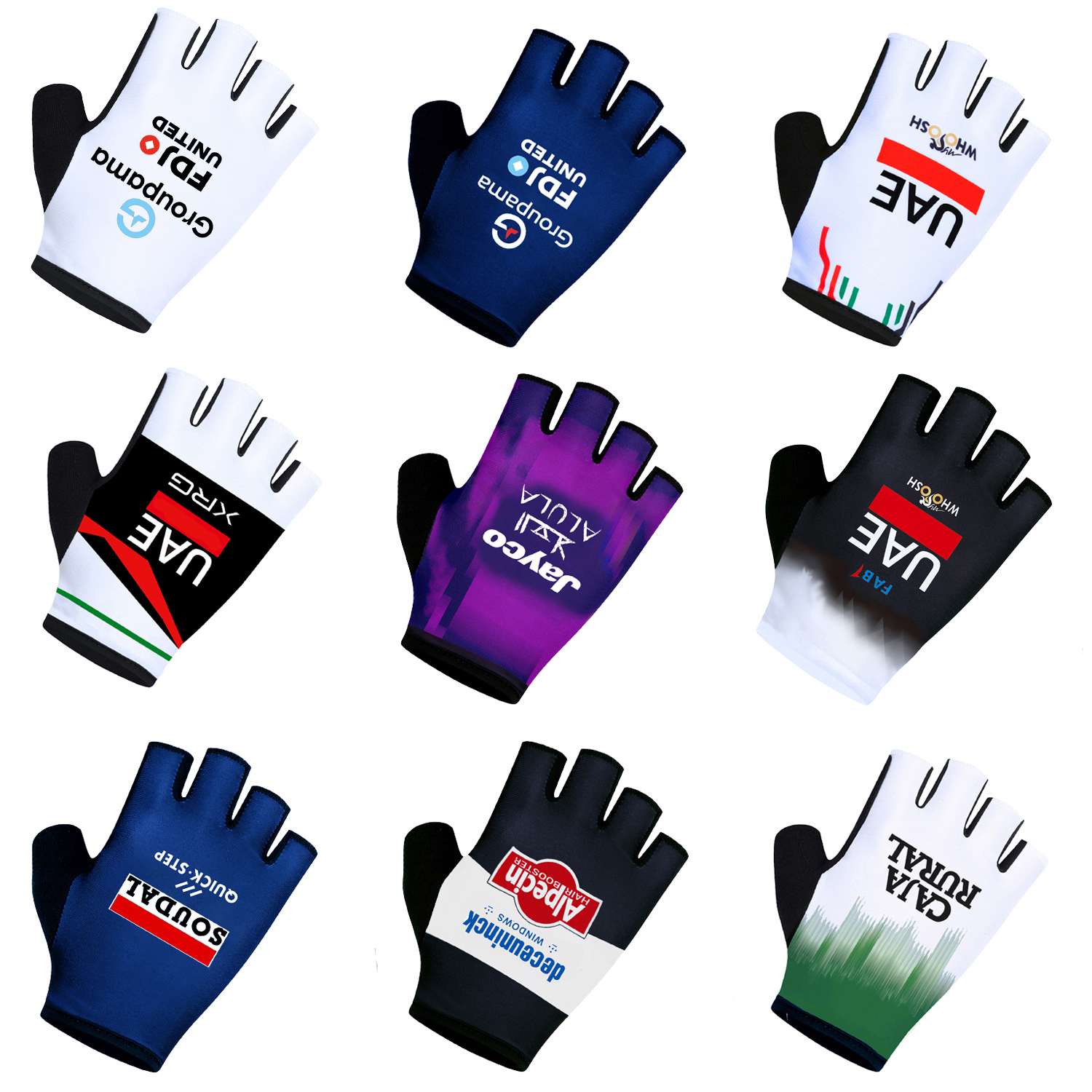 2026 UAE Team Cycling Gloves F - Workout Glove Gym avaliação e preço