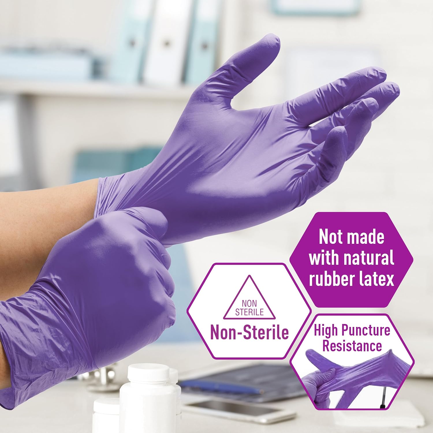 Powder-Free Nitrile Exam Glove - Exam Glove Nitrile avaliação e preço
