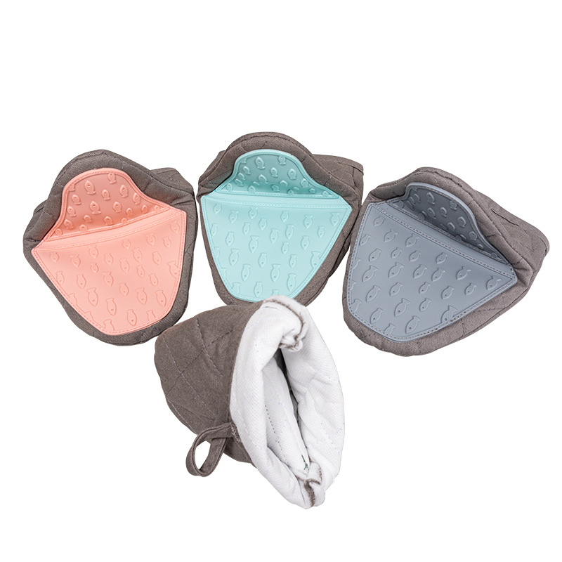 2pcs Silicone Pads | Ergonomic - Oven Mitt Silicone avaliação e preço