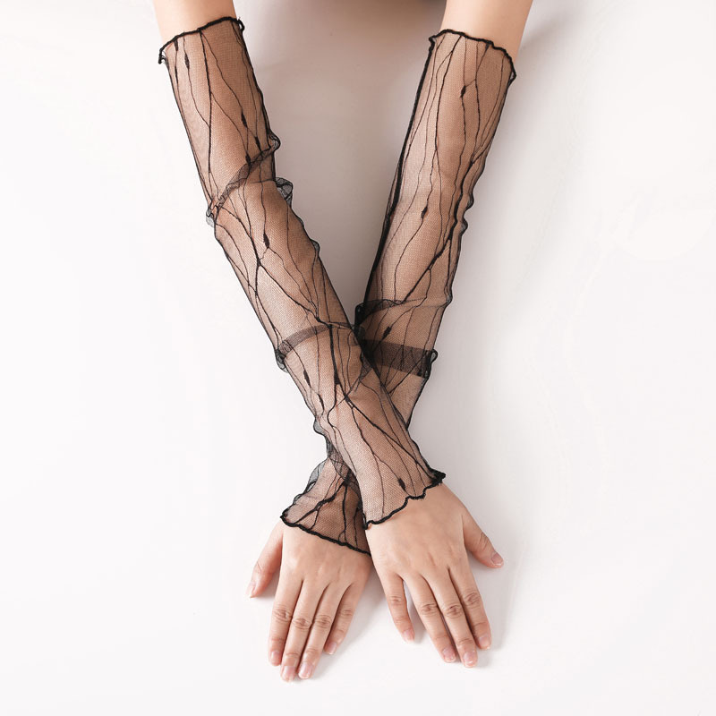Mesh ice sleeve women summer l - Cycling Glove Padded avaliação e preço