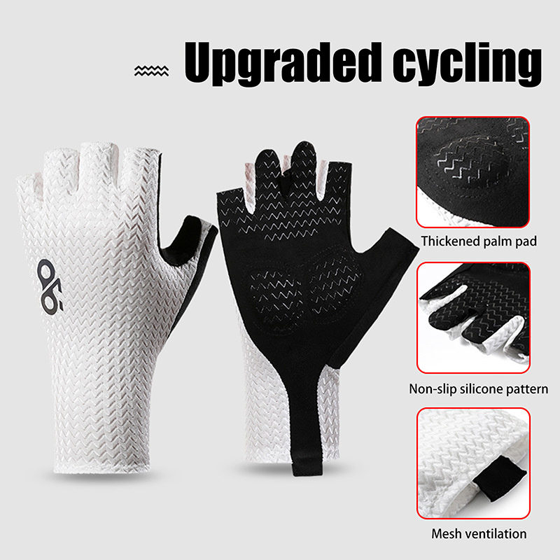 Summer Breathable Half Finger  - Cycling Glove Padded avaliação e preço