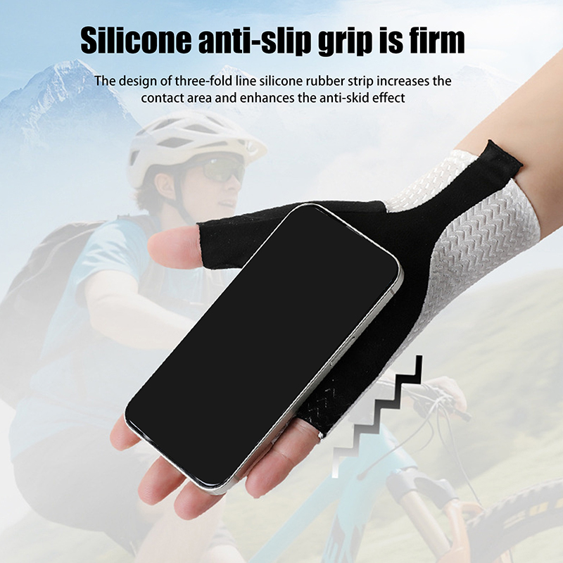 Summer Breathable Half Finger  - Cycling Glove Padded avaliação e preço