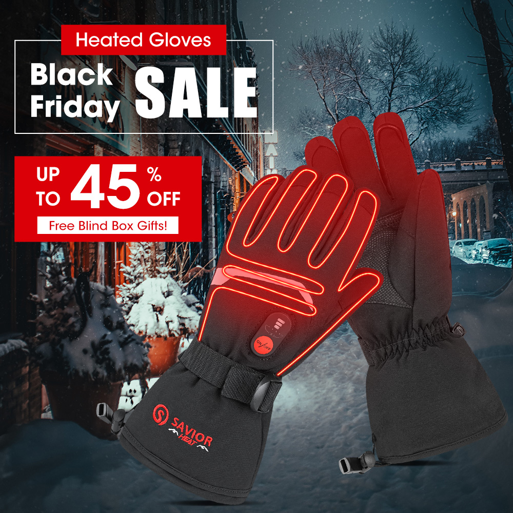SNOW DEER Winter Heated Gloves - Heat Resistant Glove avaliação e preço
