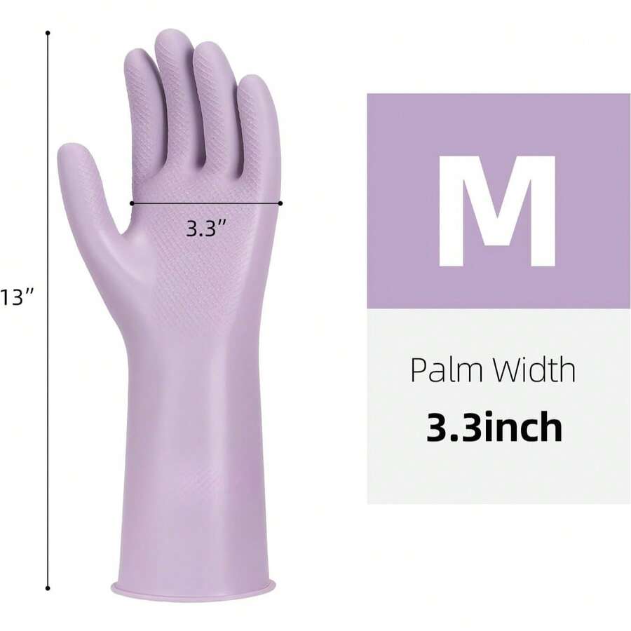 6 Pairs Rubber Cleaning Gloves - Rubber Glove Cleaning avaliação e preço