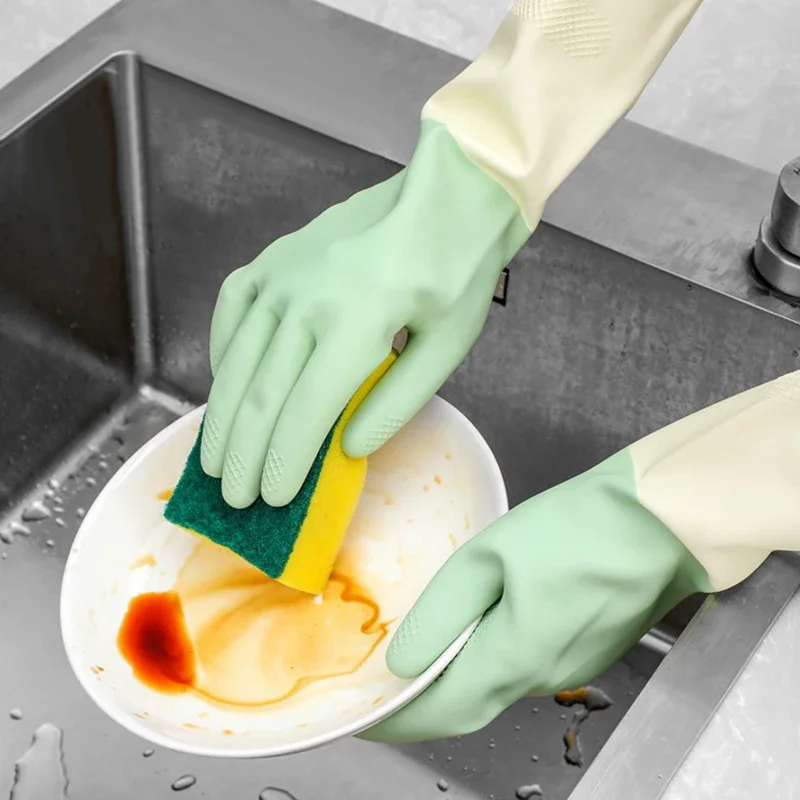 Thickened Kitchen Gloves, Dish - Dish Glove Rubber avaliação e preço