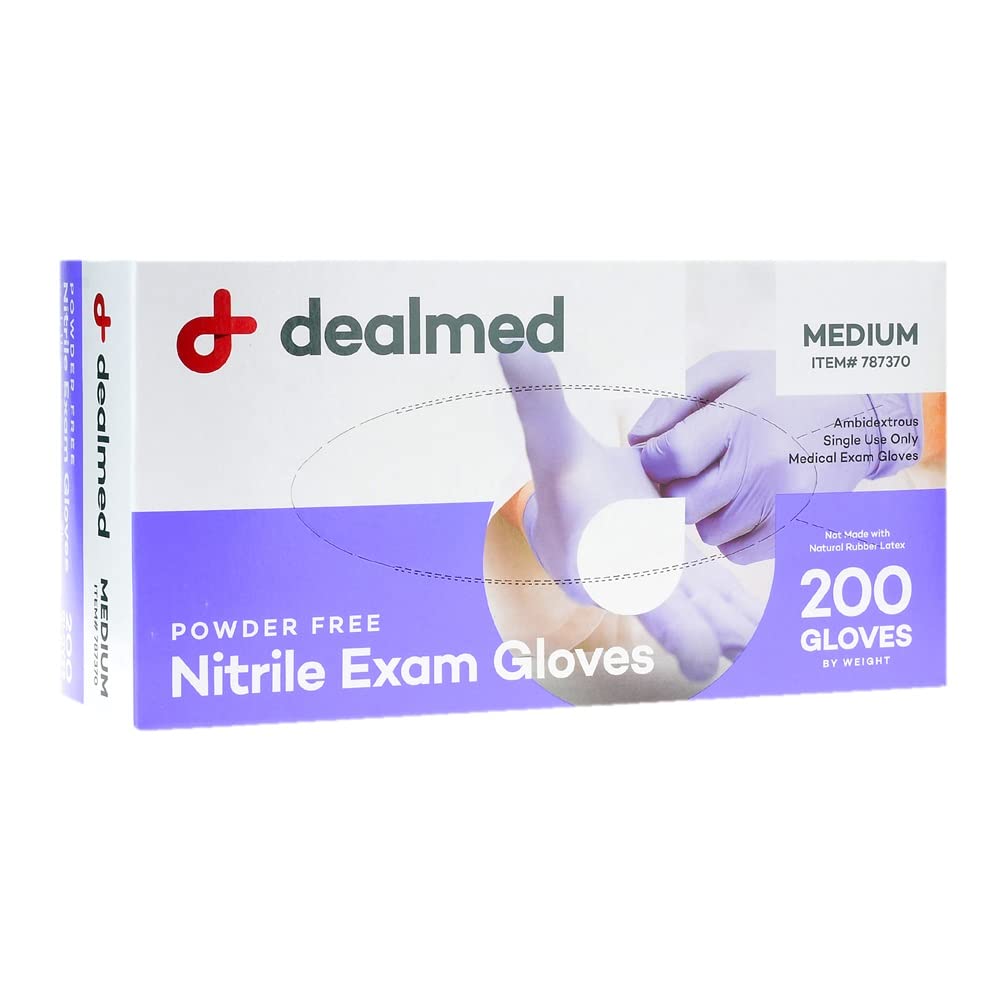Nitrile Medical Exam Gloves, D - Exam Glove Nitrile avaliação e preço