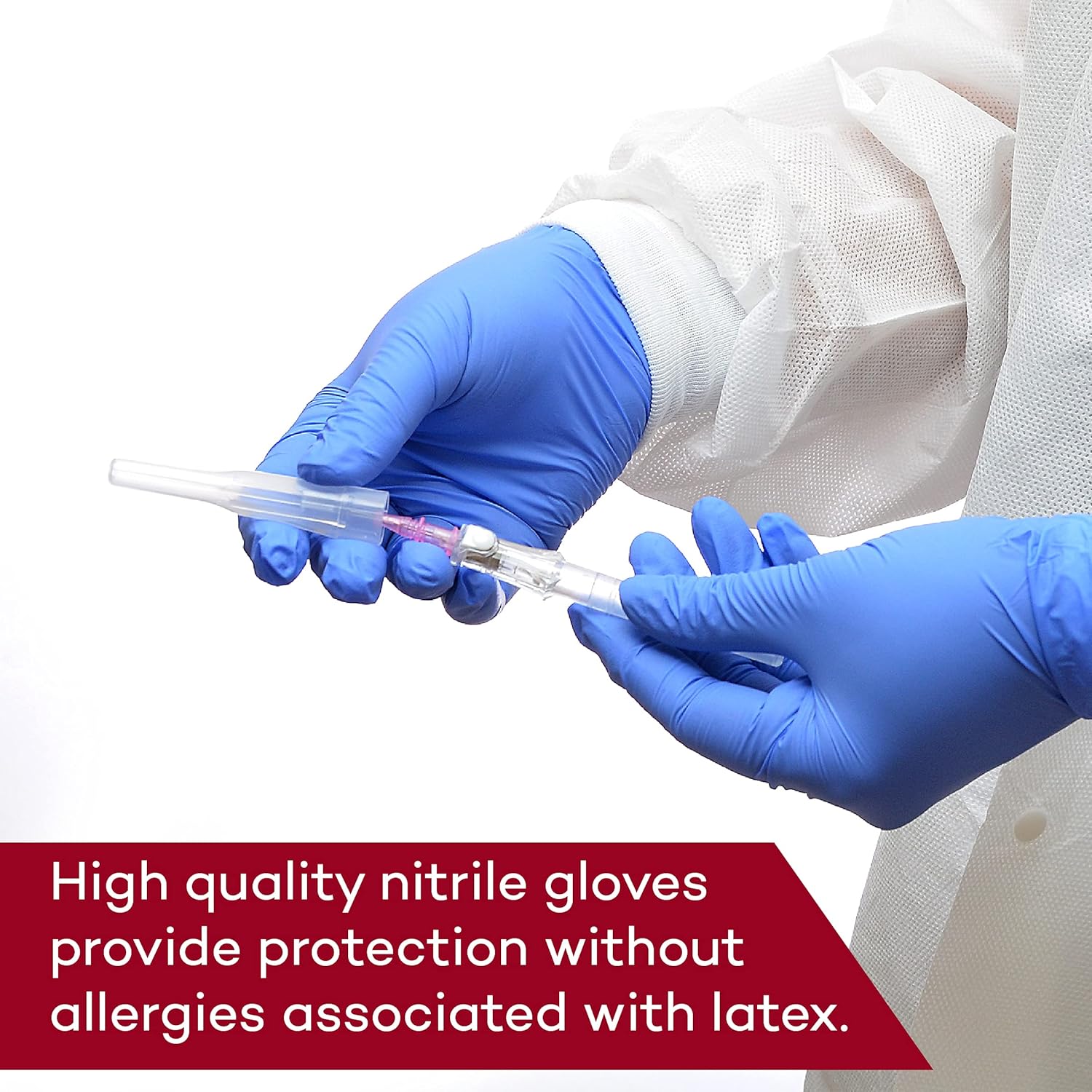 Nitrile Medical Exam Gloves, D - Exam Glove Nitrile avaliação e preço