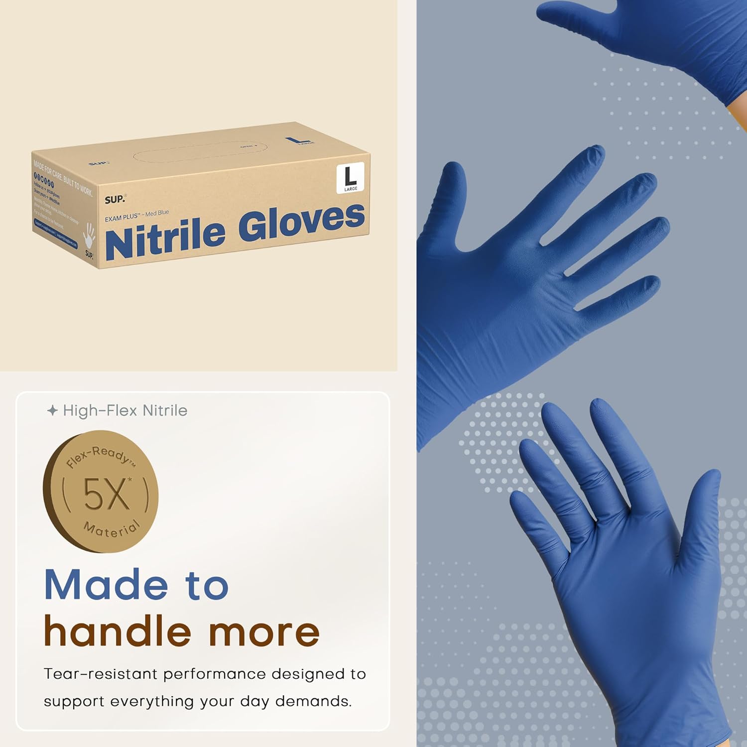 Disposable Nitrile Gloves for  - Rubber Glove Cleaning avaliação e preço