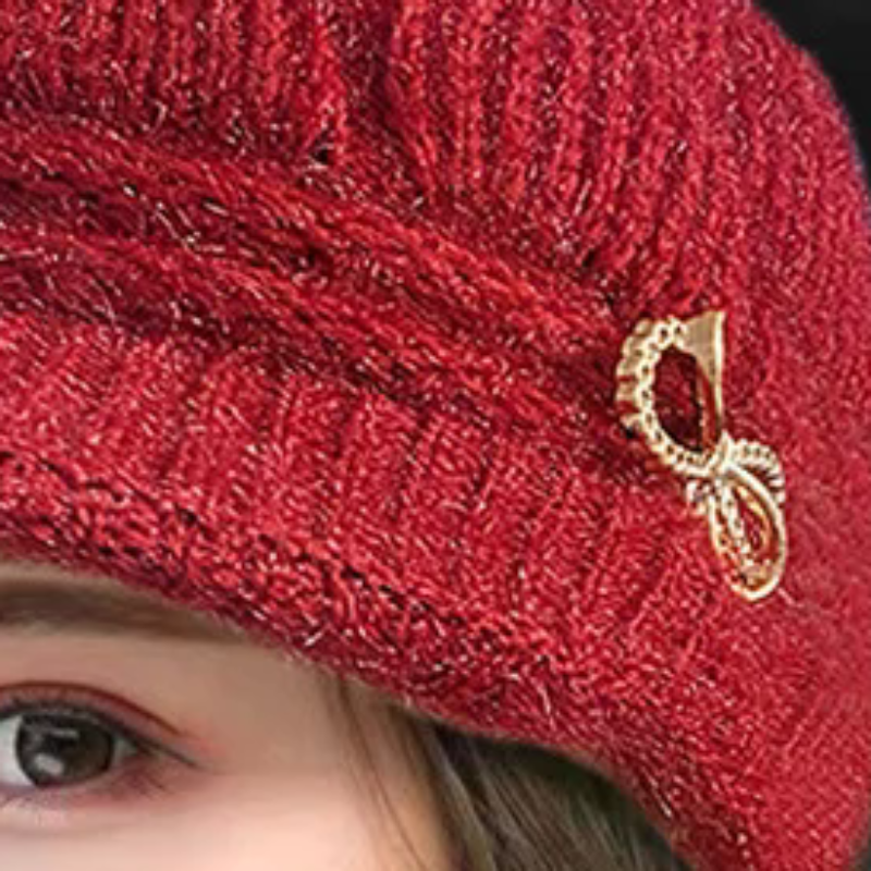 Winter Warm Hat Knitted Hat Ca - Wool Glove Lined avaliação e preço
