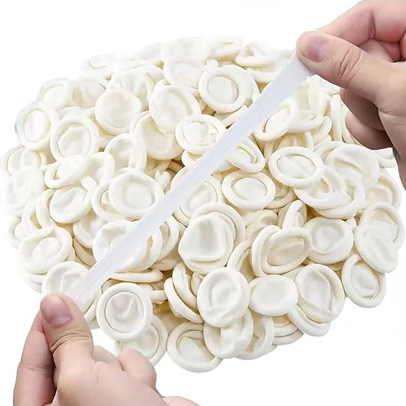 100PCS Disposable Finger Cover - Latex Disposable Glove avaliação e preço
