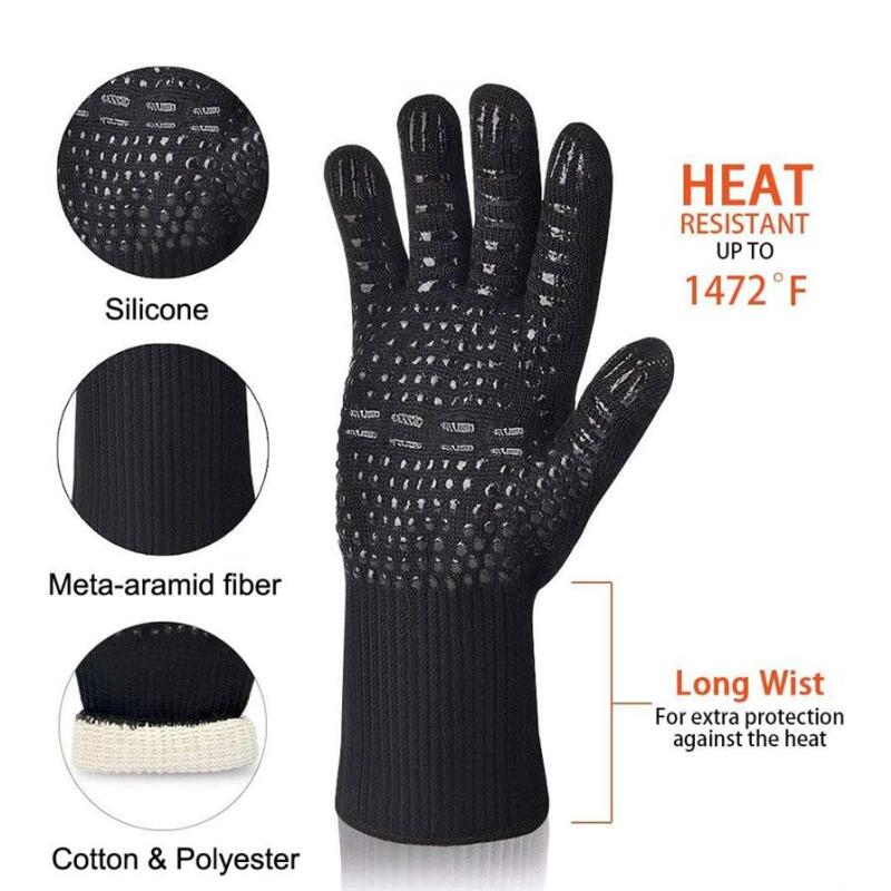 Explosive High Temperature Glo - Oven Mitt Silicone avaliação e preço