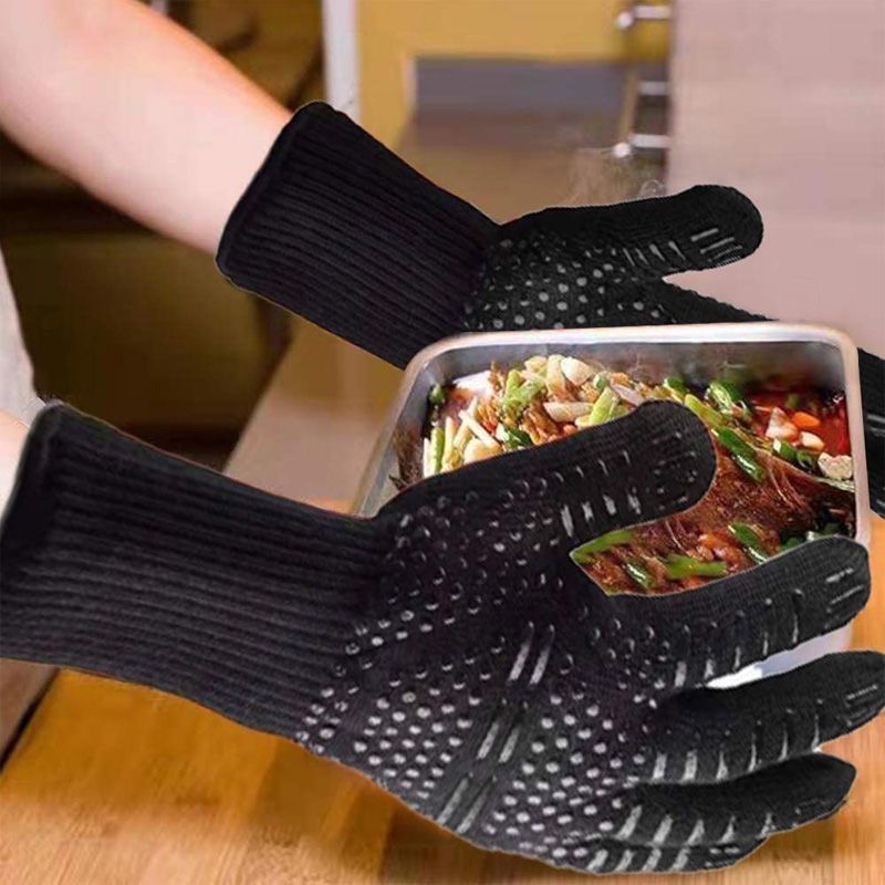Explosive High Temperature Glo - Oven Mitt Silicone avaliação e preço